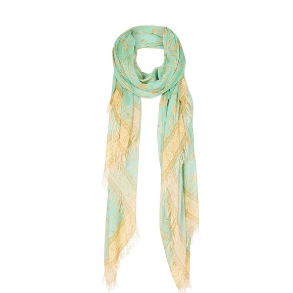 🌟 Host Pick 🌟 Spell Maisie Travel Scarf in Vintage Turquoise - Picture 7 of 11